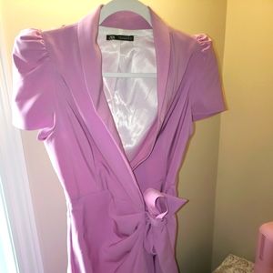 Zara pink romper dress.  Brand new condition